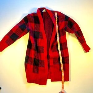 Grunge Cardigan 90s Classic Plaid (M) - Worn 1x
